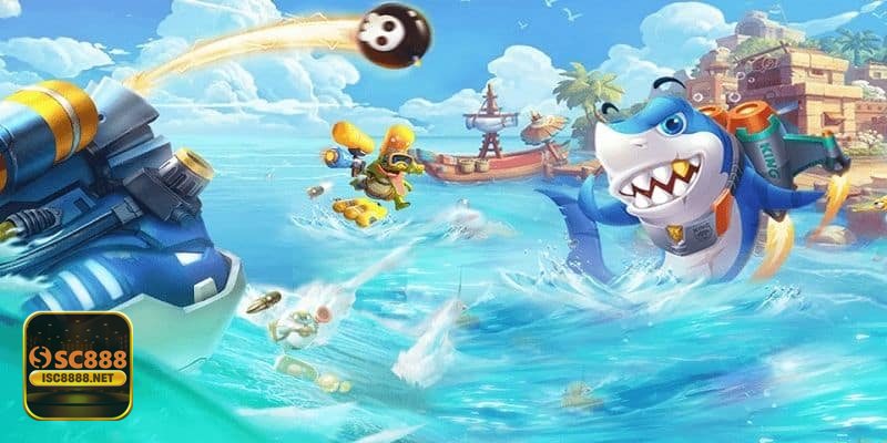 Bắn Cá SC888 - Không gian đồ họa sống động, nhìn lâu vẫn dễ chịu