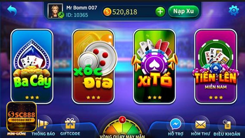 Roulette SC888 - Giao diện mượt, nhịp chơi nhanh và cảm giác “đúng chất”